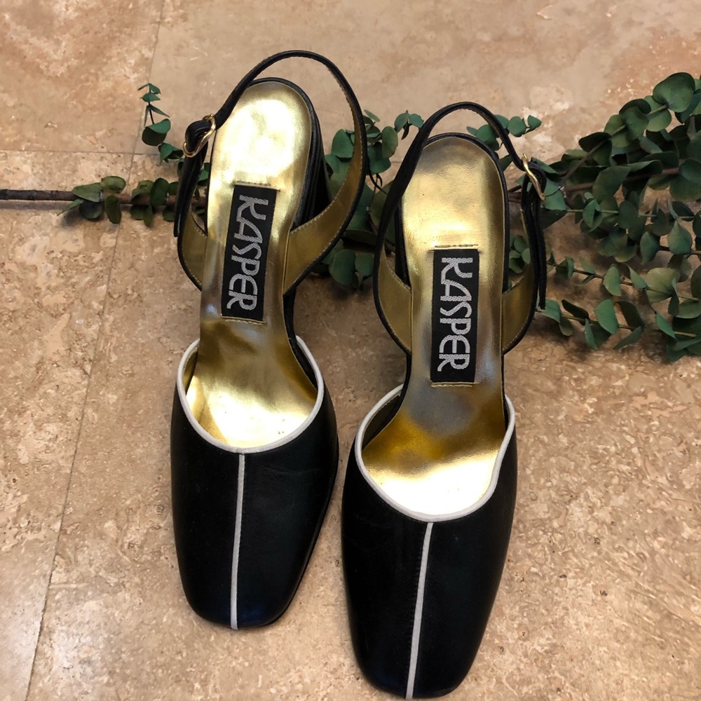 Kasper black heels size 6.5